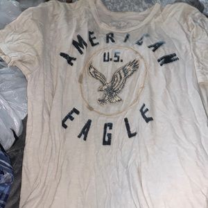 American eagle white shirt, size medium